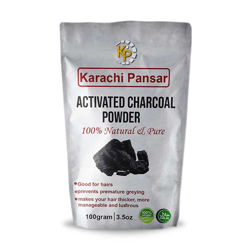 Activated Charcoal Powder-100gm - Karachi Pansar