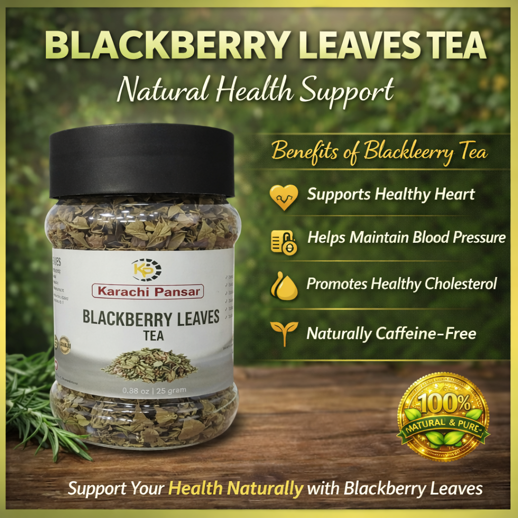 Black Berry Leaves Tea Post