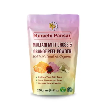 Multani Mitti, Rose & Orange Peel Powder 250g