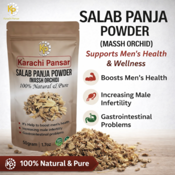 Salab Panja Powder /Marsh Orchid Powder 50g