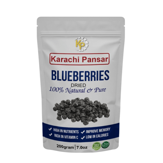 Dried Blueberries 200g Karachi Pansar