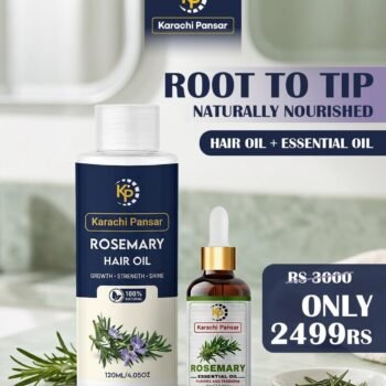 HAIR GROWTH DUO (ROSEMARY ESSENTIAL & ROSEMARY COLD PRESSED)