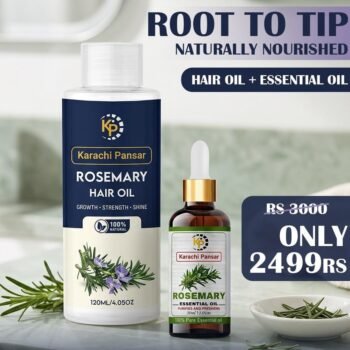 HAIR GROWTH DUO (ROSEMARY ESSENTIAL & ROSEMARY COLD PRESSED)