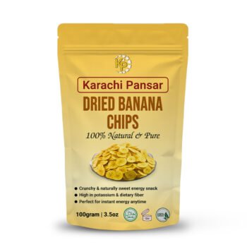 Dried Banana Chips 100gm