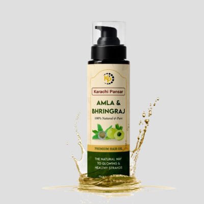 🌿 Amla & Bhringraj Oil – Natural Hair Growth & Hair Fall Control Formula 150ml