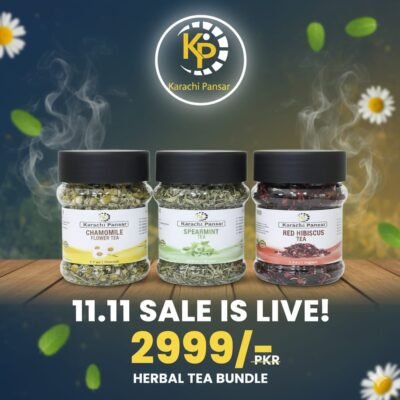 🌿 HERBAL TEA BUNDLE 🌺 Hibiscus Tea 🌼 Chamomile Tea 🌿 Spearmint Tea