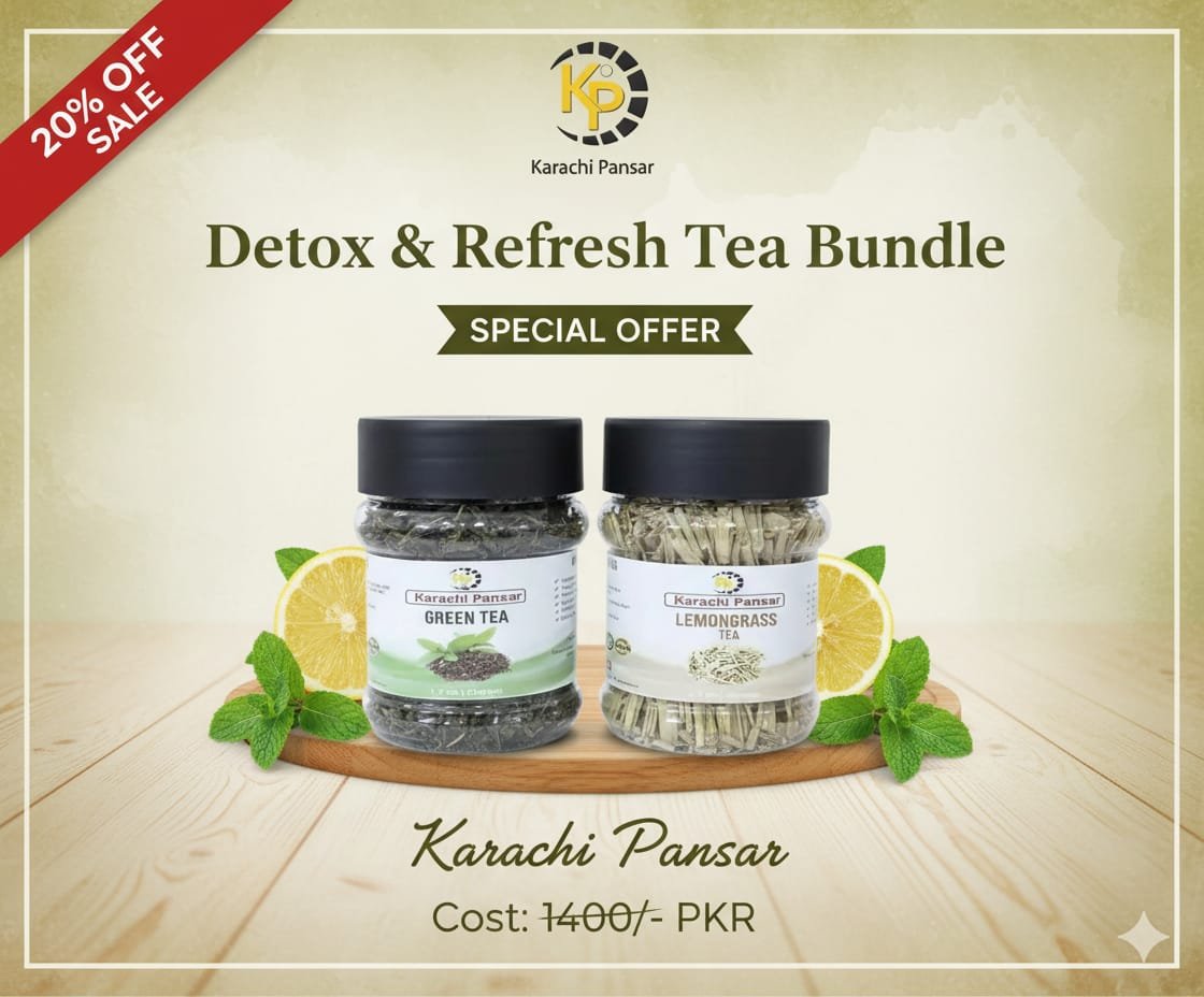 green tea and lemon grass