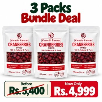 Dried Cranberries 3 Pack Bundle Deal