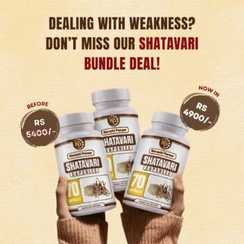 3  Shatavari Capsules  Boxes Deal