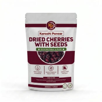 DRIED CHERRIES WITH SEEDS  200GM