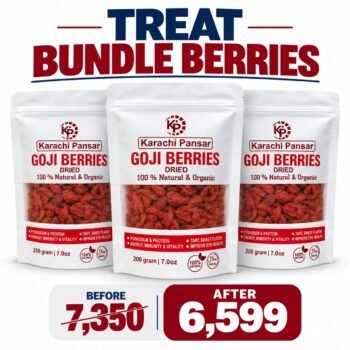 Dried Goji Berries Deal 3 Packs 200gm