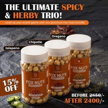 The Ultimate Spicy & Herby Trio Fox Nuts